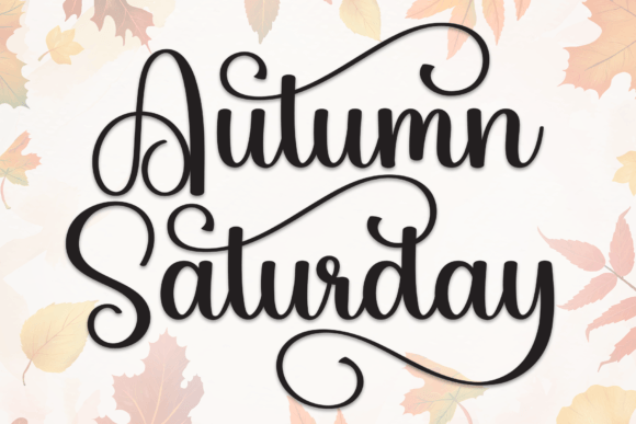 Autumn Saturday Font: A Designer's Review for Marketing Campaigns
