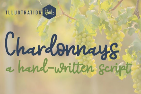 Chardonnays: A Font That Makes Your Brand Feel Like a Welcome Sign