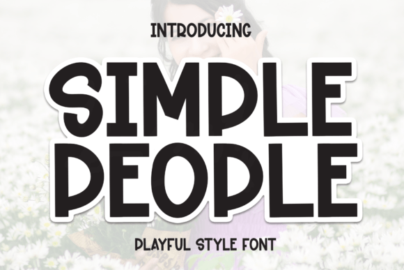 Choosing Simple People Font for a Calm Editorial Design