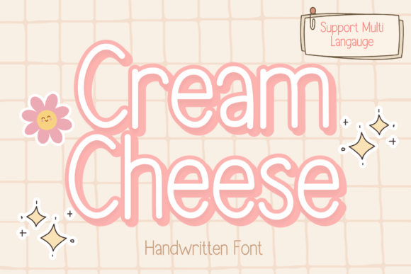 Cream Cheese: A Handwritten Font for Editorial Warmth