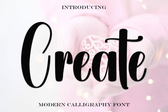 Create: The Handwritten Font for Modern Marketing