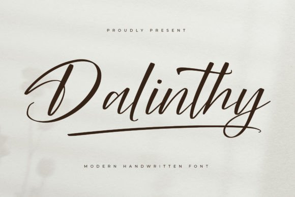 Dalinthy: The Script Font for Handmade Luxury
