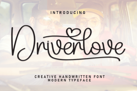 Driverlove: The Elegant Script Font Your Craft Projects Need