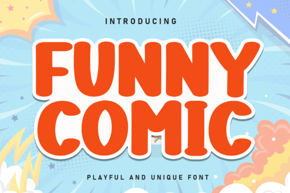 Funny Comic: The Friendly Script Font for Lively Brands