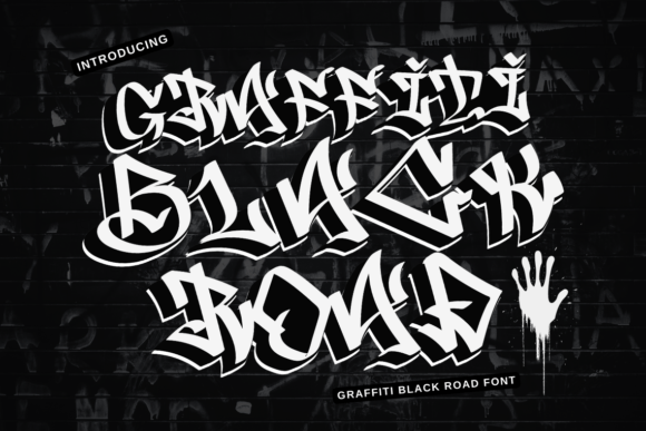Graffiti Black Road: An Urban Typeface for Editorial Impact