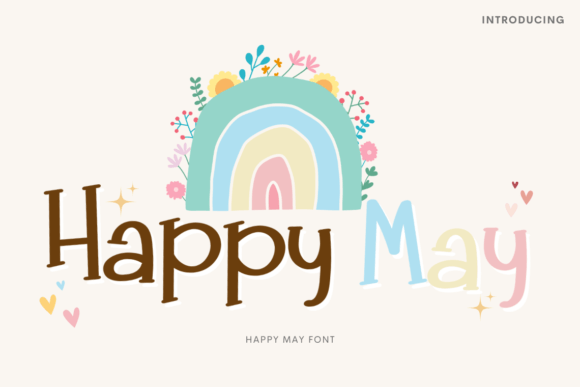 Happy May Font: A Creative Companion for Campaign Design