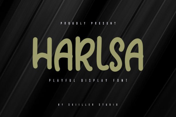 Harlsa: A Bold Script Font for Dynamic Web Design