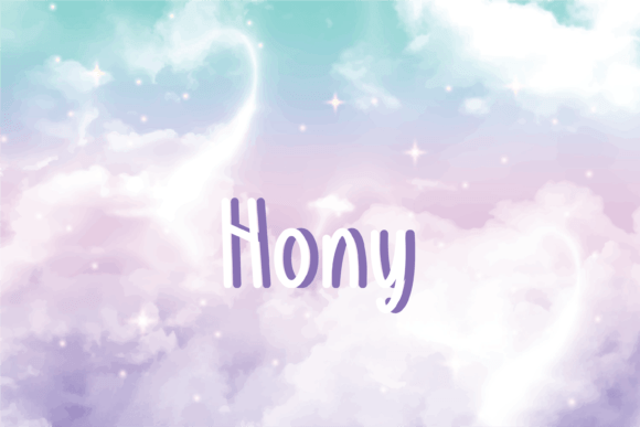 Hony: A Friendly Handwritten Font for Your Brand