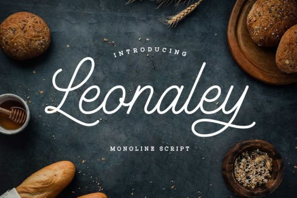 Leonaley: A Font for Elegant Branding
