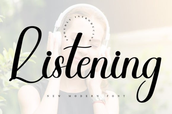Listening: A Friendly Handwritten Font for Your Business Brand