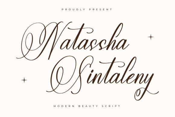 Natassha Sintaleny: The Elegant Script Font for Digital Brands