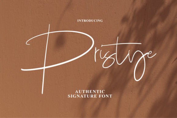 Pristye: A Font That Builds a Trustworthy, Elegant Brand