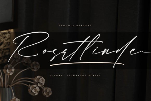 Rosatlinde: A Font That Elevates Your Brand's Signature