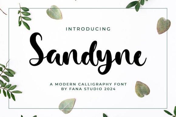 Sandyne: The Script Font That Elevates Your Campaign Story