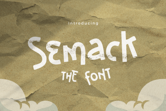 Semack: A Script Font for Editorial Character