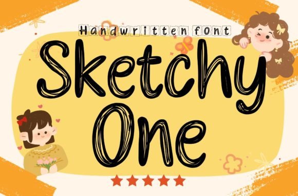 Sketchy One: The Editorial Designer's Handwritten Typeface
