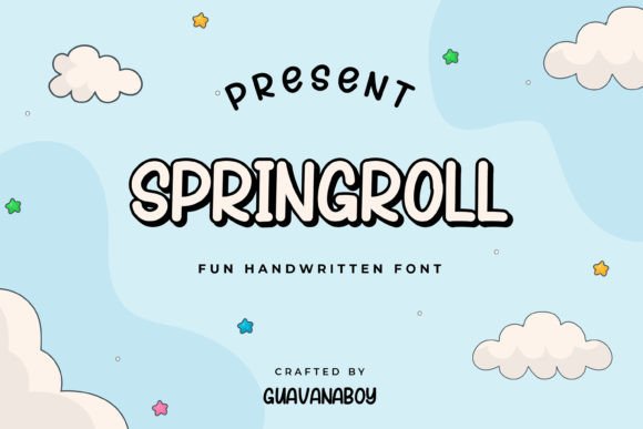 Springroll: A Playful Font That Brings Your Brand to Life