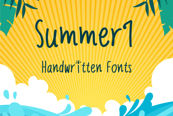 Summer1: A Sweet Handwritten Font for Your Brand Story
