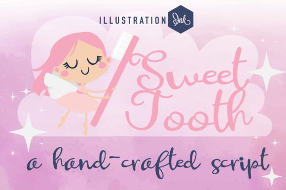Sweet Tooth: A Playful Typeface for Digital Brand Personality