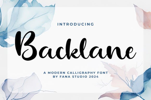 Upgrading Your Business Identity with the Backlane Font